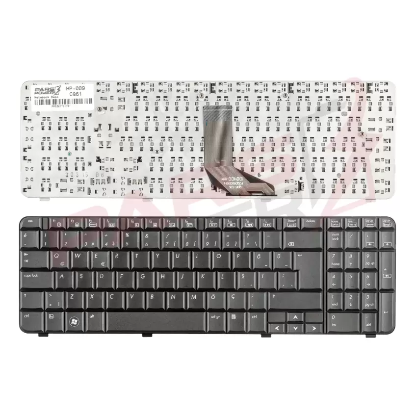 Hp G61-430et, G61-435ST, G61-440ST Notebook Klavye (Siyah TR)