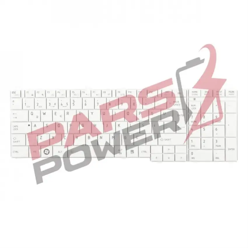 Toshiba Satellite C660-11L, C660-11M Notebook Klavye (Beyaz TR)