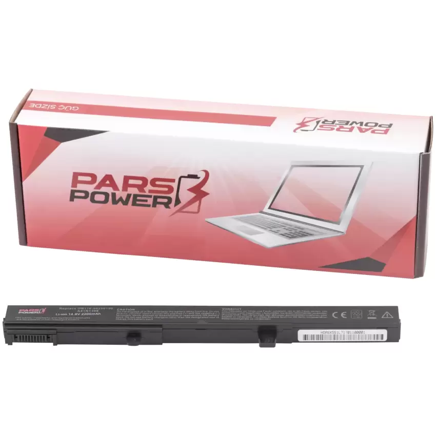 Asus X451MAV-BNG, X45LI9C Notebook Batarya - Pil (Pars Power)