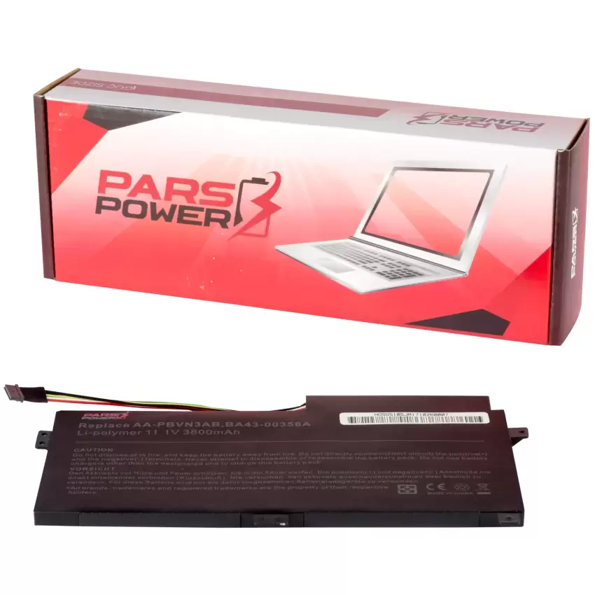 Samsung NP450R4V, NP450R5E, NP450R5G Notebook Batarya - Pil (Pars Power)