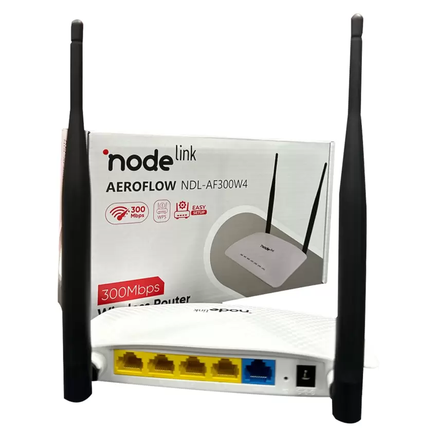 Node Link Aero Flow NDL-AF300W4 4 Port 300MBPS Kablosuz Router Switch