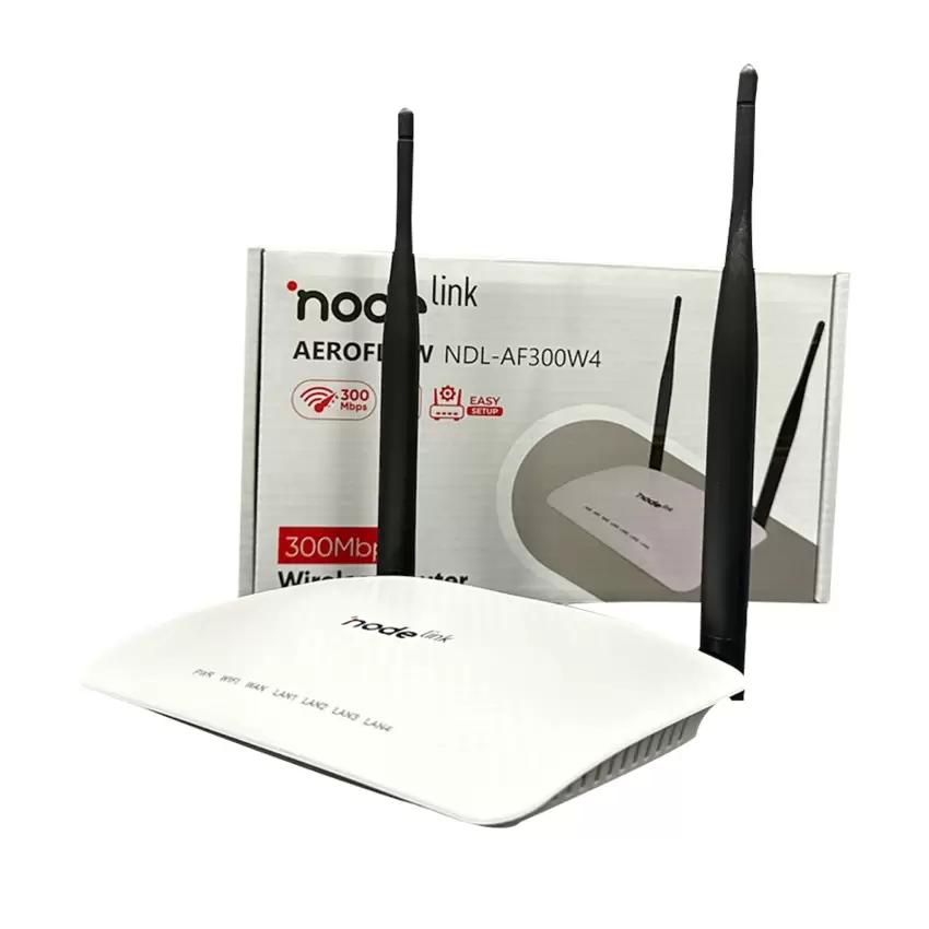 Node Link Aero Flow NDL-AF300W4 4 Port 300MBPS Kablosuz Dağıtıcı Kutu 1 Giriş 4 Çıkış Router