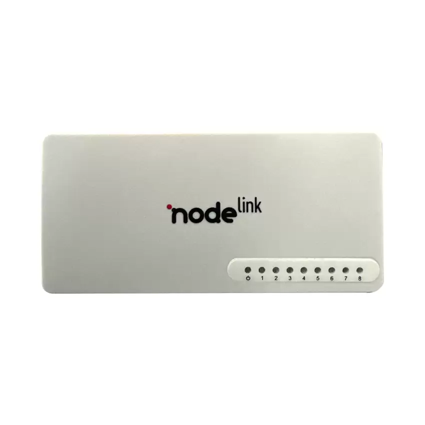 Node Link Power WIRED EDGE NDL-WE100P8 8 Port 10/100Mbps Switch