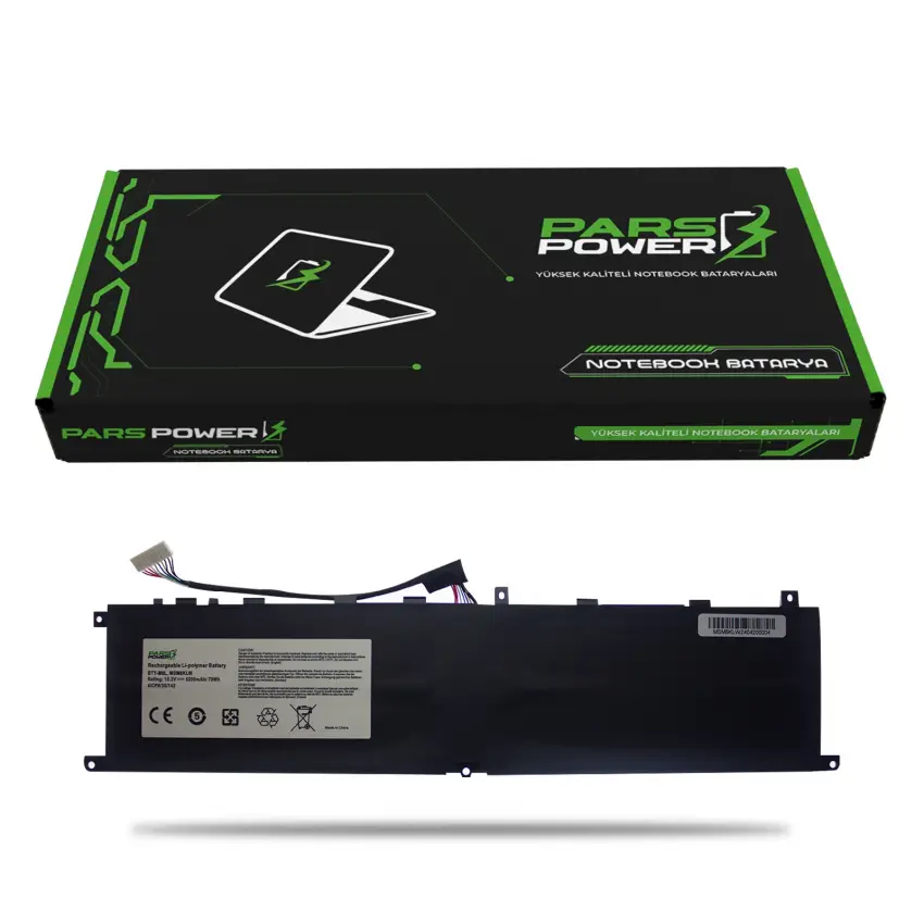 Msi MS-16Q4, MS-16Q5 Batarya - Pil (Pars Power)