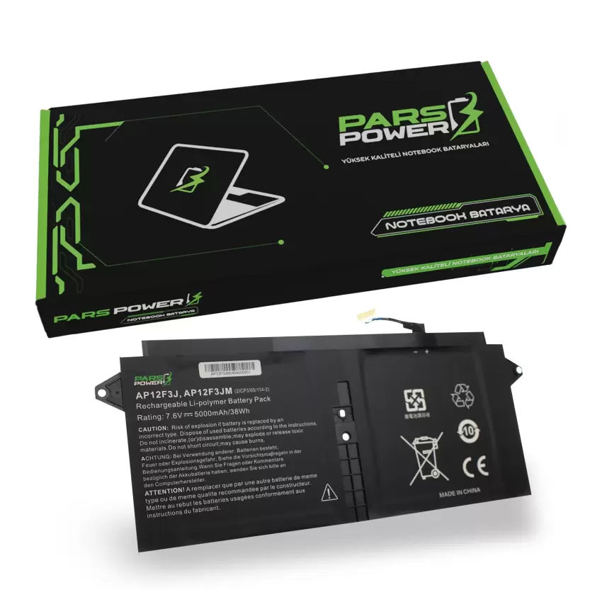 Acer Aspire S7 S7-391-53314G12aws Batarya - Pil (Pars Power)