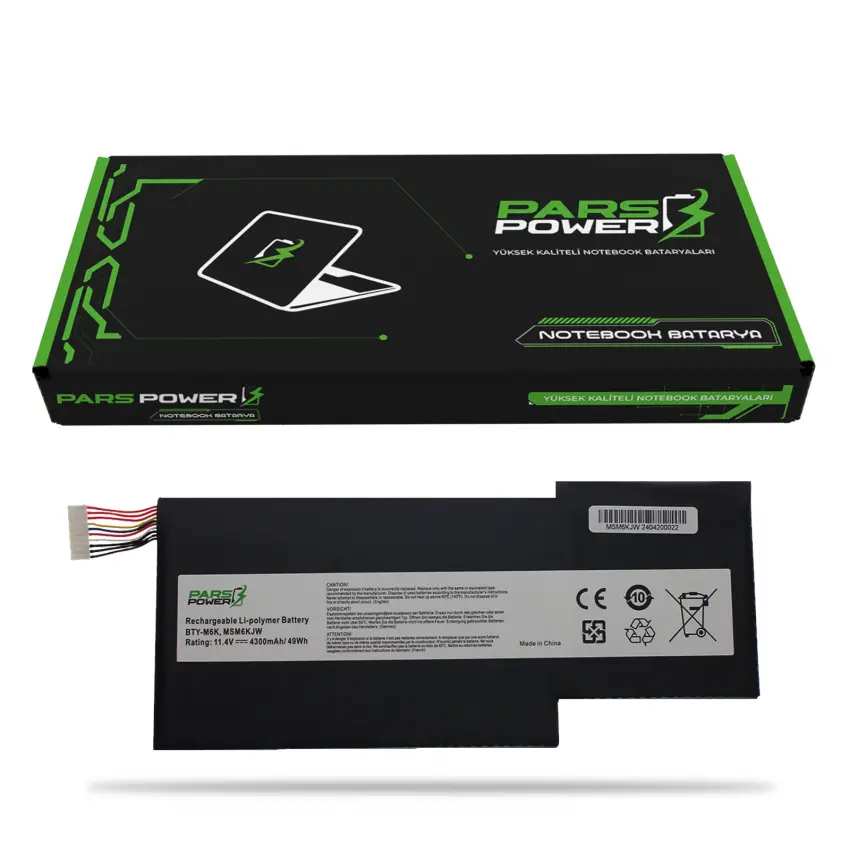 Msi GF63 Thin 10SCSR-658XTR Batarya - Pil (Pars Power)