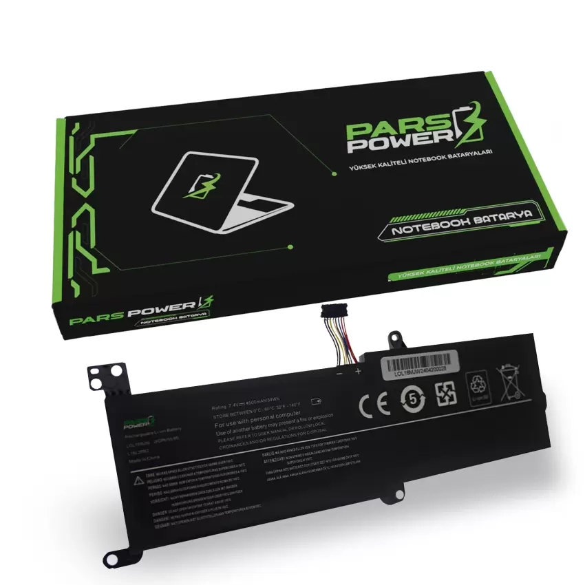 Lenovo IdeaPad 320-15IAP 80XR, 81A3 Batarya - Pil (Pars Power)