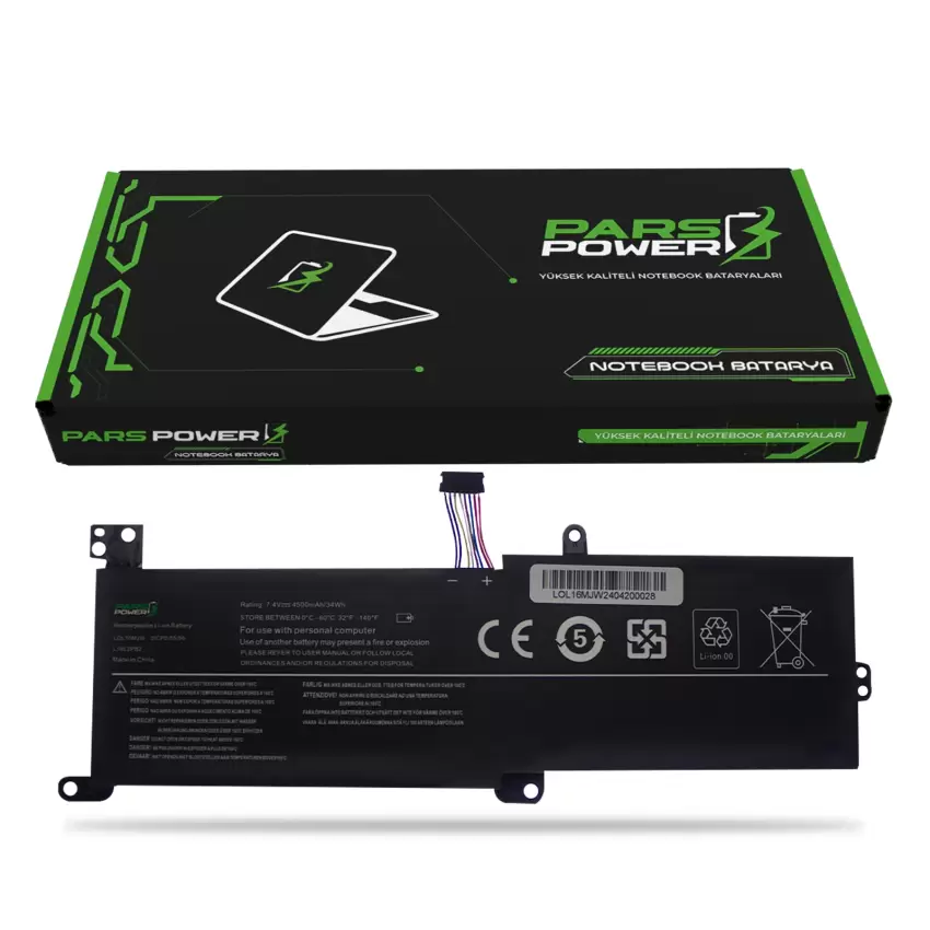 Lenovo IdeaPad 320-15ISK 80XH, 320-17ABR 80YN Batarya - Pil (Pars Power)