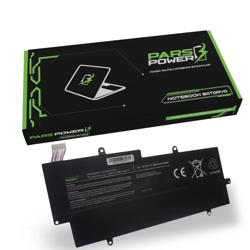Toshiba Portege Z830-10F, Z830-10H Notebook Batarya - Pil (Pars Power)