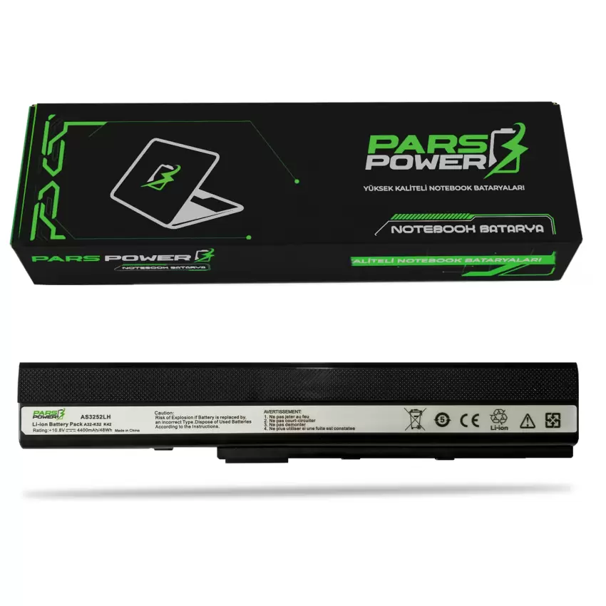 Asus B53F-SO042X, B53F-SO043X Notebook Batarya - Pil (Pars Power)