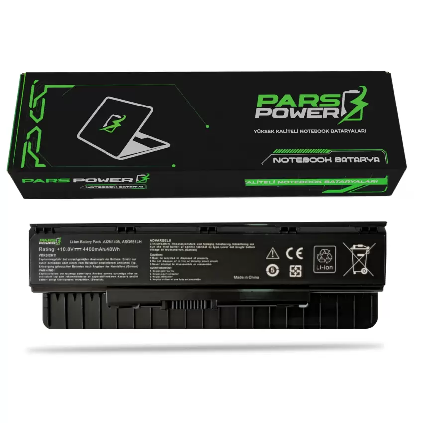 Asus N551VW-CN006T Notebook Batarya - Pil (Pars Power)