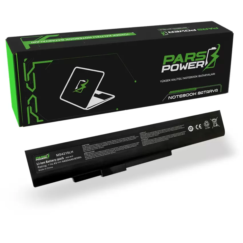 Casper NB 15.6 A15E, A15FB Notebook Batarya - Pil (Pars Power)