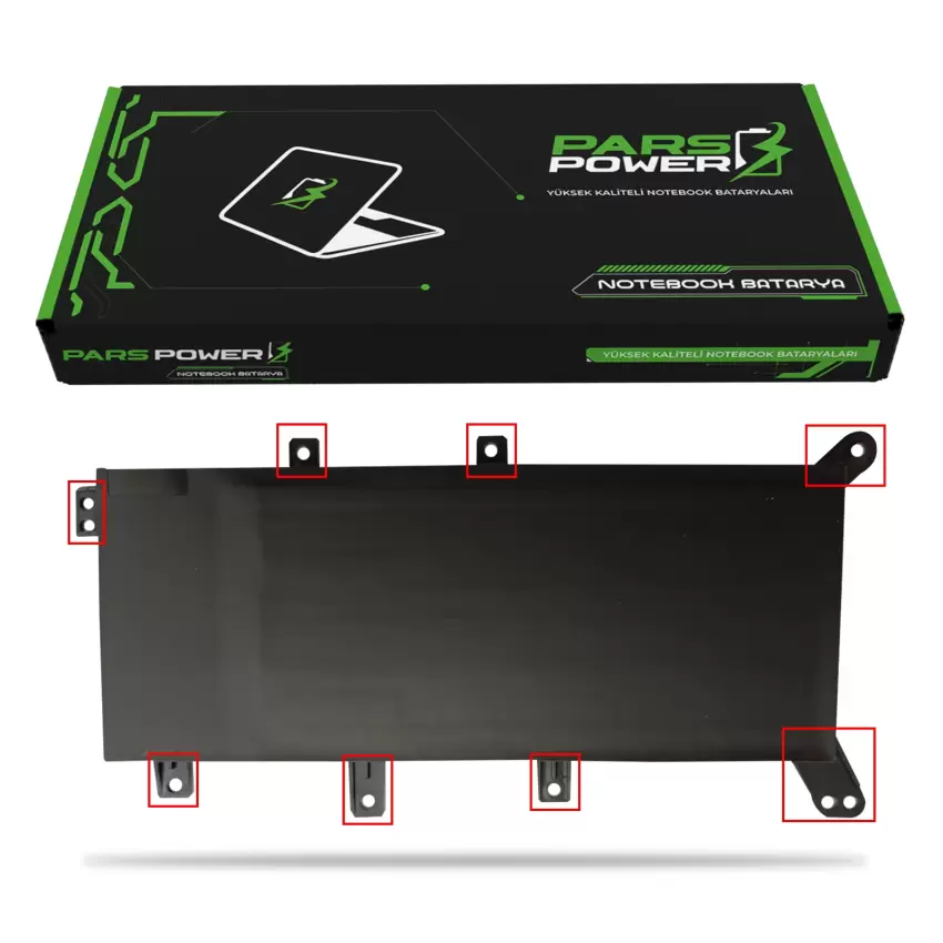 Asus X554SJ, FL5600SJ, R557SJ Notebook Batarya - Pil (Pars Power)