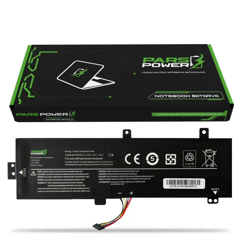 Lenovo ideaPad L15C2PB7, 5B10L13960 Batarya - Pil (Pars Power)