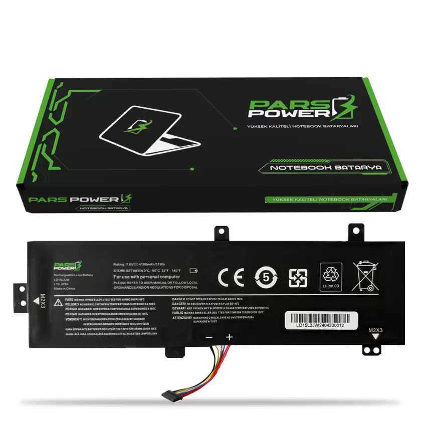 Lenovo ideaPad 310-15IKB Type 80TV Batarya - Pil (Pars Power)