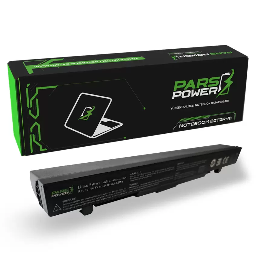 Asus X550CA-SI30303T, X550CA-X0131H Notebook Batarya - Pil (Pars Power)