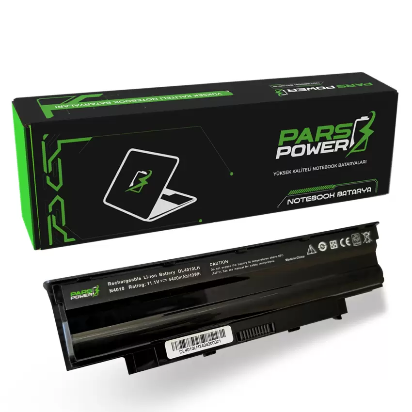 Dell Inspiron N5110-9712, N5110-9811 Notebook Batarya - Pil (Pars Power)