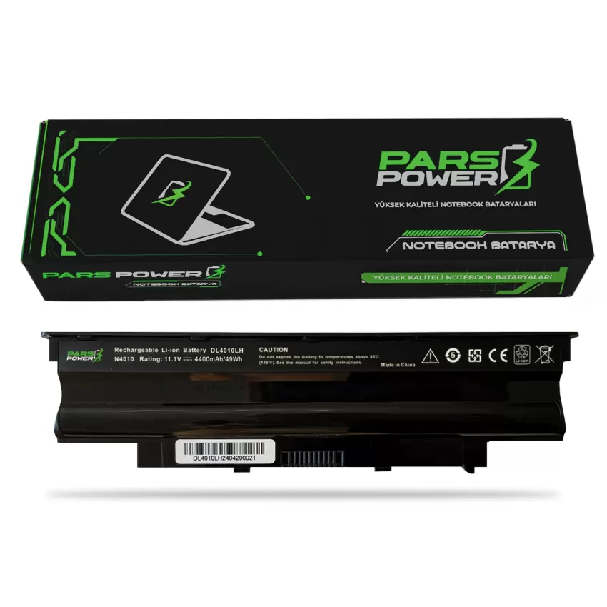 Dell Inspiron N5110-9712, N5110-9811 Notebook Batarya - Pil (Pars Power)