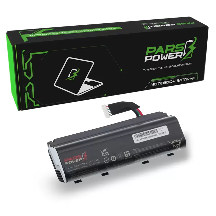 Asus ROG G751JL-BBI7T29, G751JL-T7003H Batarya - Pil (Pars Power)