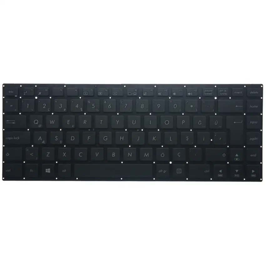 Asus VivoBook NSK-UV5SU 0T Klavye (Siyah TR)