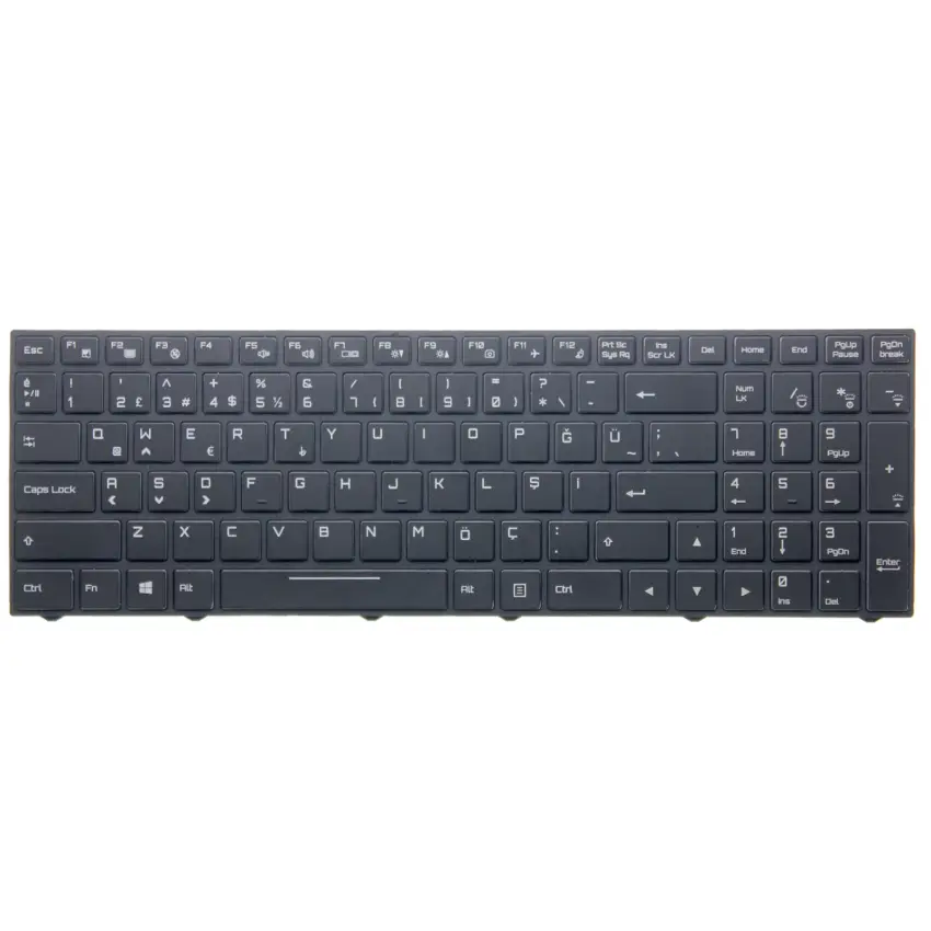 Monster Abra A7 V7.2 Klavye Işıklı (Siyah TR)