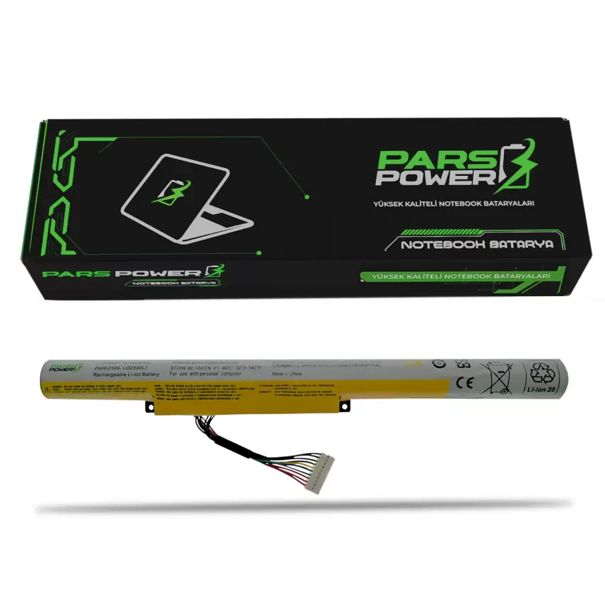 Lenovo ideaPad Z500 Type 20202, 20226, 5931 Notebook Batarya-Pil (Pars Power)