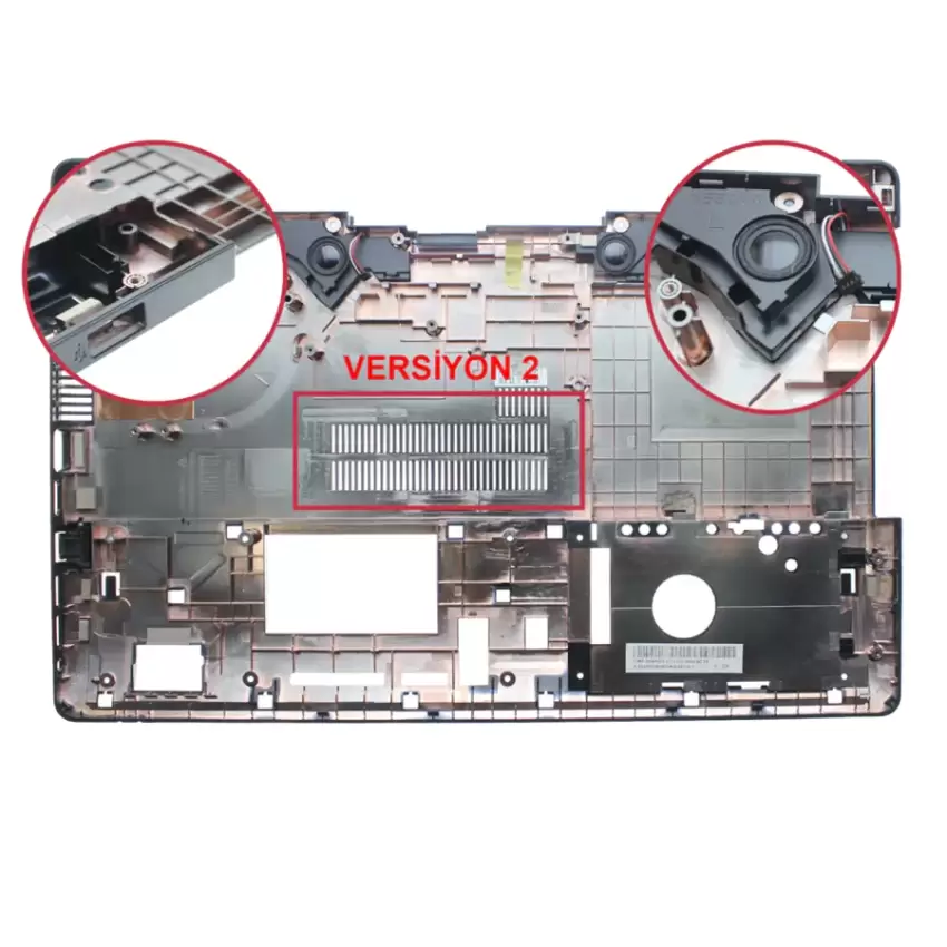 Asus X550VC-XO017H Notebook Uyumlu Alt Kasa