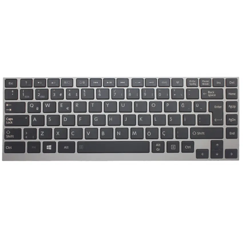 Toshiba Satellite U840W-C9S  Notebook Klavye (Siyah TR)