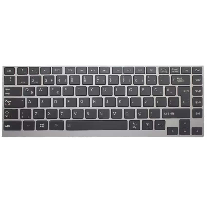Toshiba Satellite U920T-102  Notebook Klavye (Siyah TR)