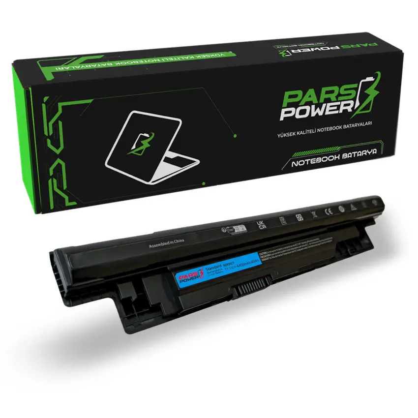 Dell 6HY59, 6K73M, 6KP1N, 6XH00 Notebook Batarya - Pil (Pars Power)