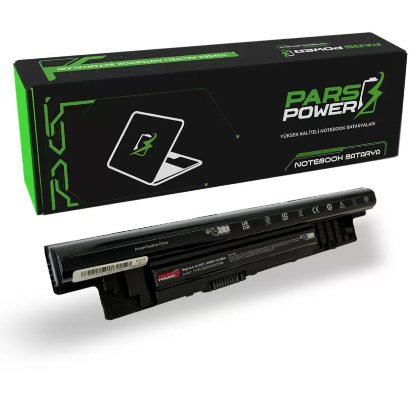 Dell Vostro 2421, P37G, 2521, P27F Notebook Batarya - Pil (Pars Power)