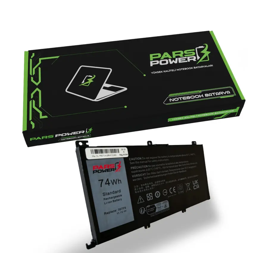 Dell Inspiron 15 Gaming 15-7000 00gfj6, 0gfj6 Batarya - Pil (Pars Power)