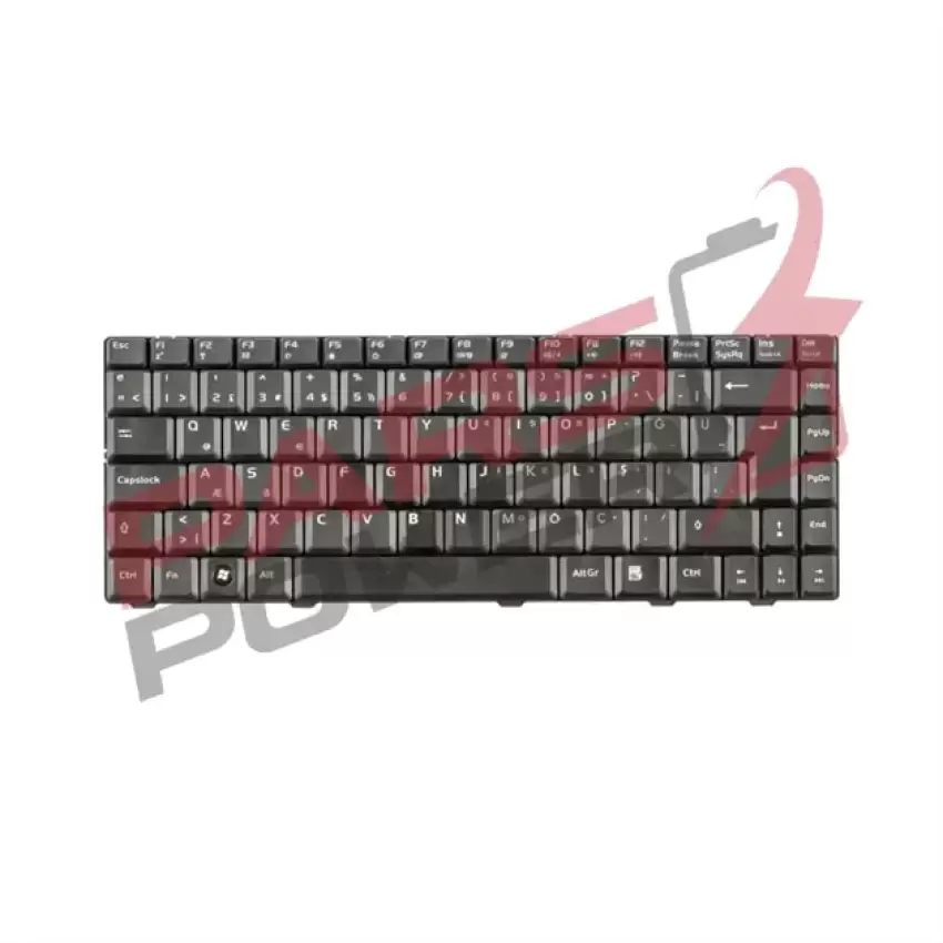 Asus F83T, F83V, F83VD, F83VF Notebook Klavye (Siyah TR)