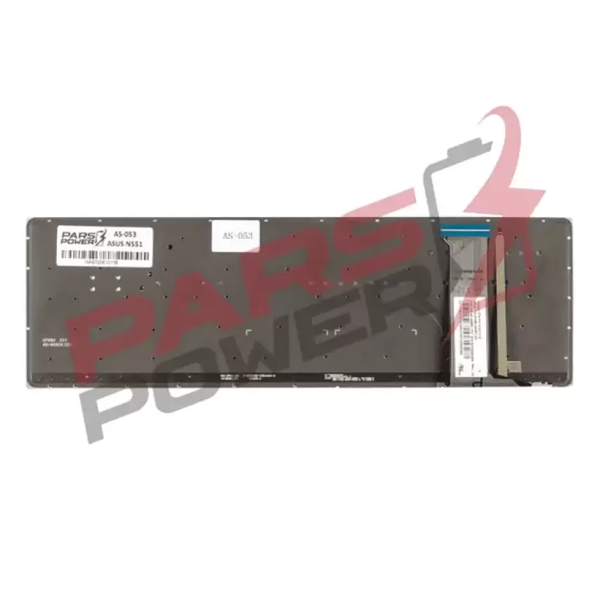 Asus ROG GL552VX, GL752, GL752V, GL752VL Notebook Klavye Işıklı (Gümüş TR)