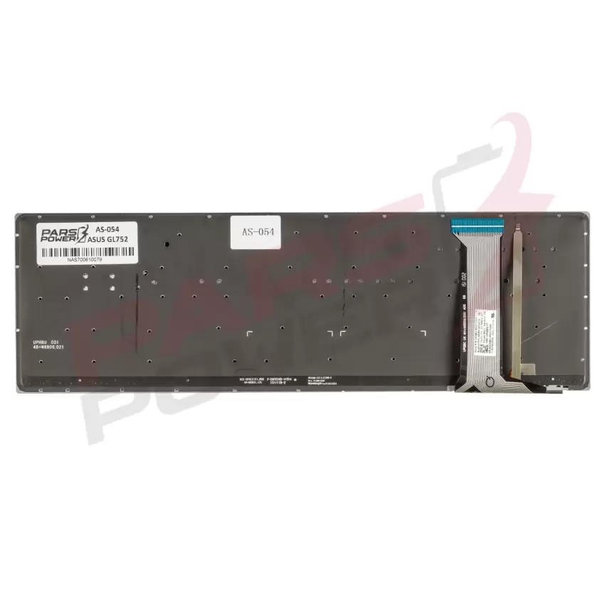 Asus VivoBook N752VX-GC128T, N752VX-GC212T Notebook Klavye Işıklı (Siyah TR)