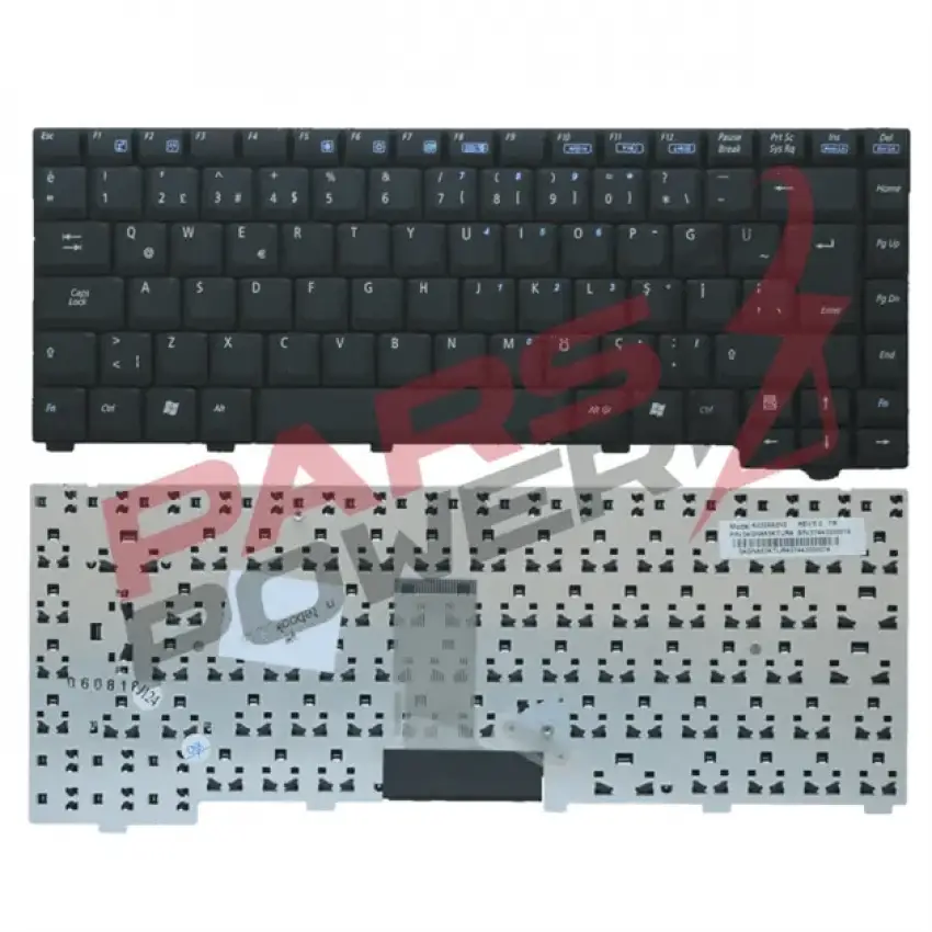 Asus 04GNA51KTUR3-1, 04GNA51KUSA3-1 Notebook Klavye (Siyah TR)