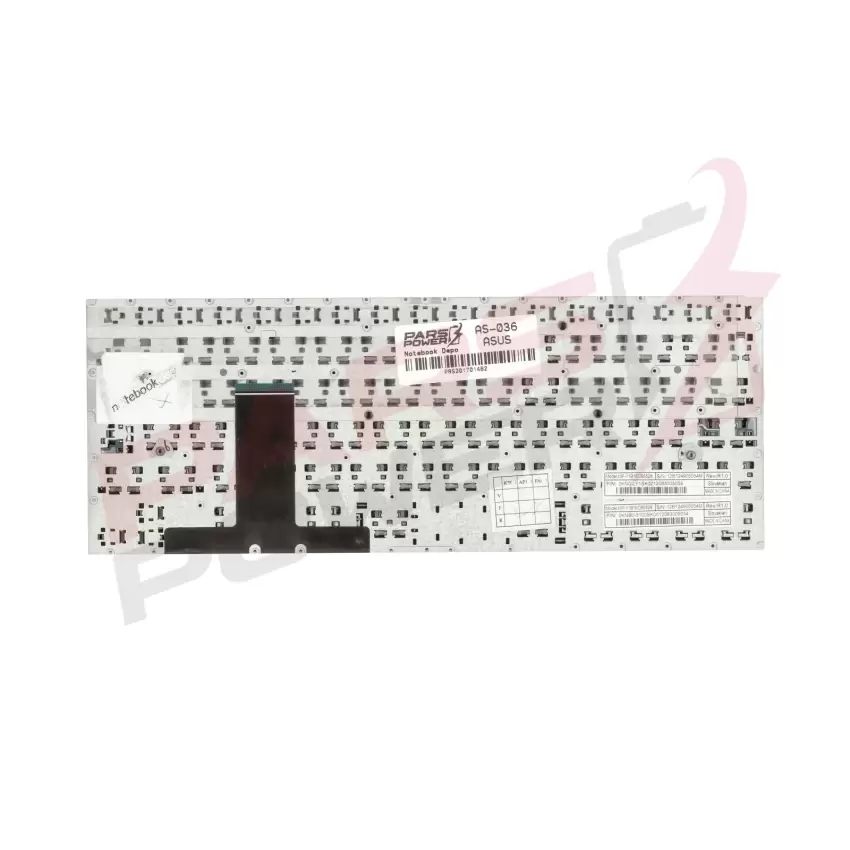 Asus Zenbook UX31A-R4003H, UX31A-R4003V Notebook Klavye (Siyah TR)