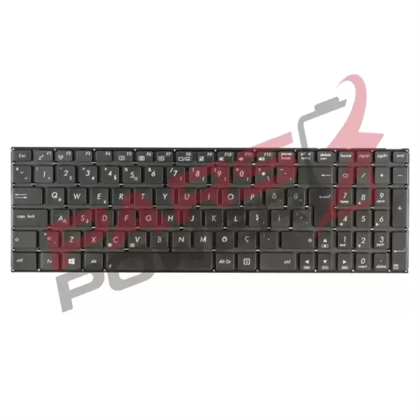 Asus R550CB, V550CB, S550CB Notebook Klavye (Siyah TR)
