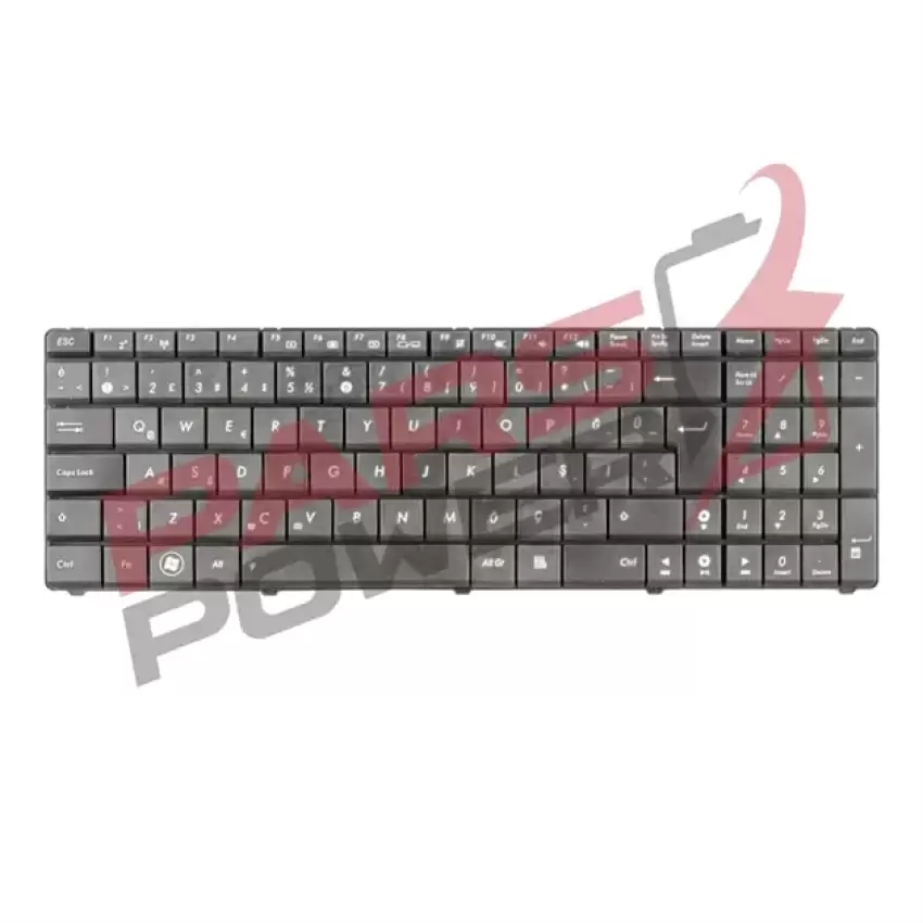 Asus NSK-UGP01, NSK-UGP0T, V090546AK1 Notebook Klavye (Siyah TR)