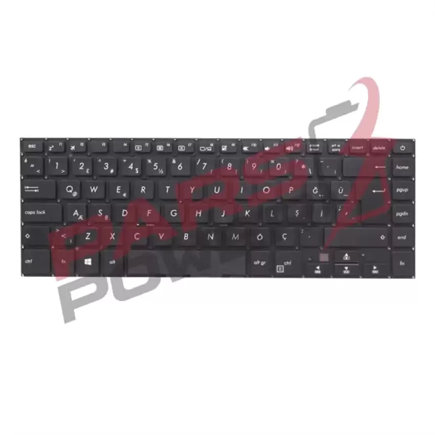 Asus 0KNB0-4626TU00, AEXKGA02010 Notebook Klavye (Siyah TR)