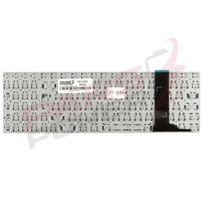 Asus GL550J, N550JA, N550JK, N550JV Klavye (Gümüş TR)