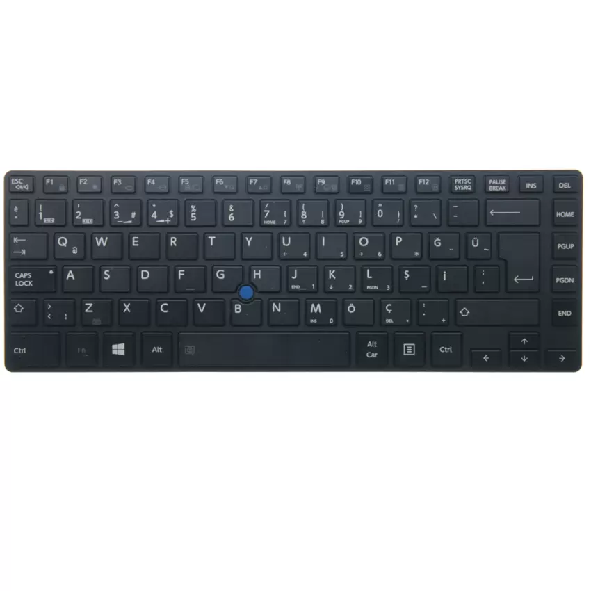 Toshiba Tecra Z40-A-17K Uyumlu Notebook Klavyesi (Siyah TR)