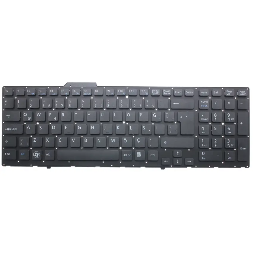 Sony Vaio VPCF12M1E, VPCF12M1R Klavye (Siyah TR)