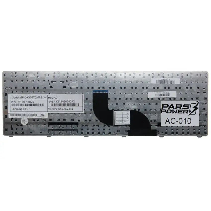 Acer 90.4HS07.C1D, 90.4HS07.S0T, 90.4HS07.S1D Notebook Klavye (Siyah TR)