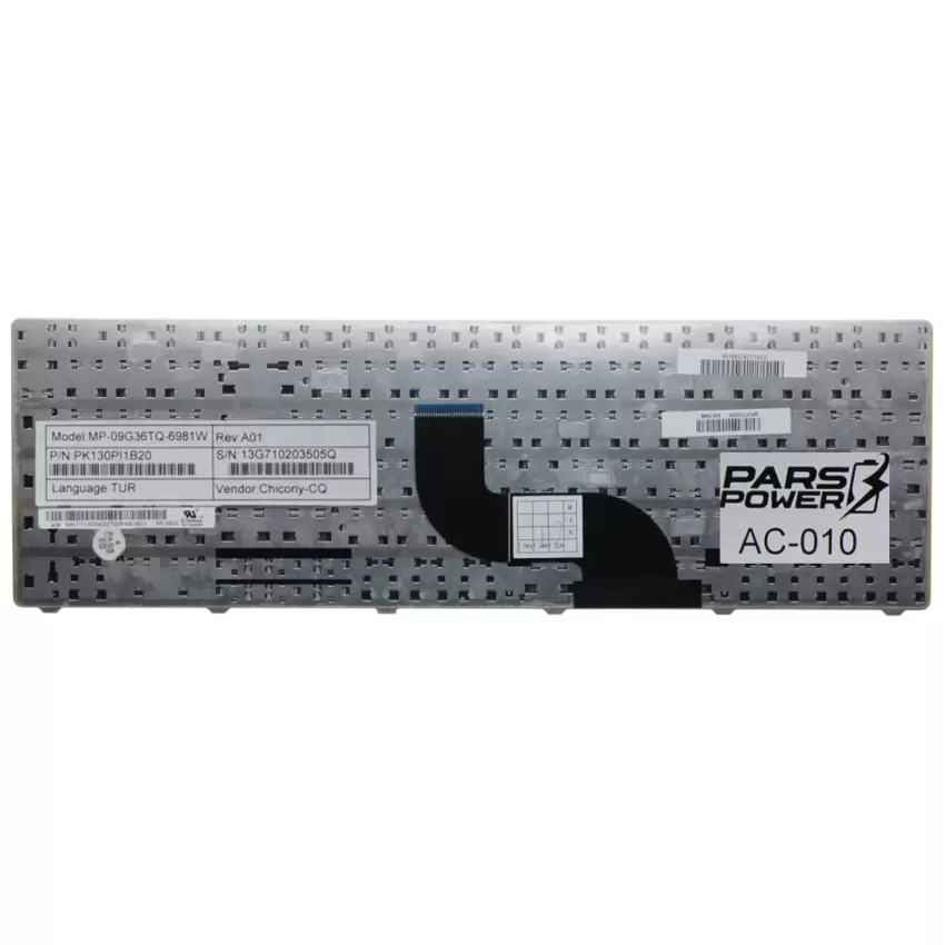 Acer MP-09B23U4-6983, MP-09B26D0-6983 Notebook Klavye (Siyah TR)