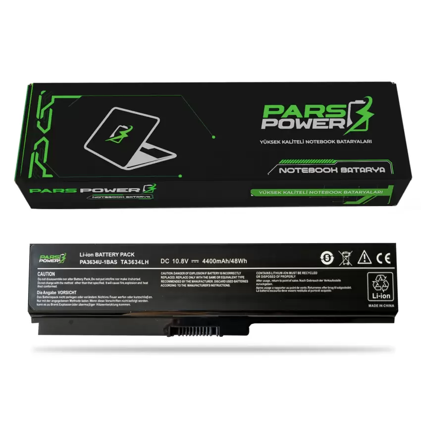 Toshiba Satellite L655-11Z, L655-120 Notebook Batarya - Pil (Pars Power)