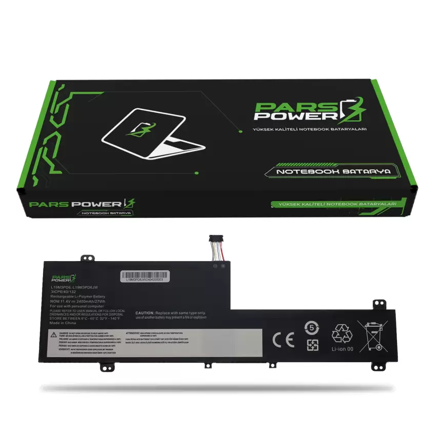 Lenovo IdeaPad Flex 5-14ALC05 Type 82HU Batarya - Pil (Pars Power)
