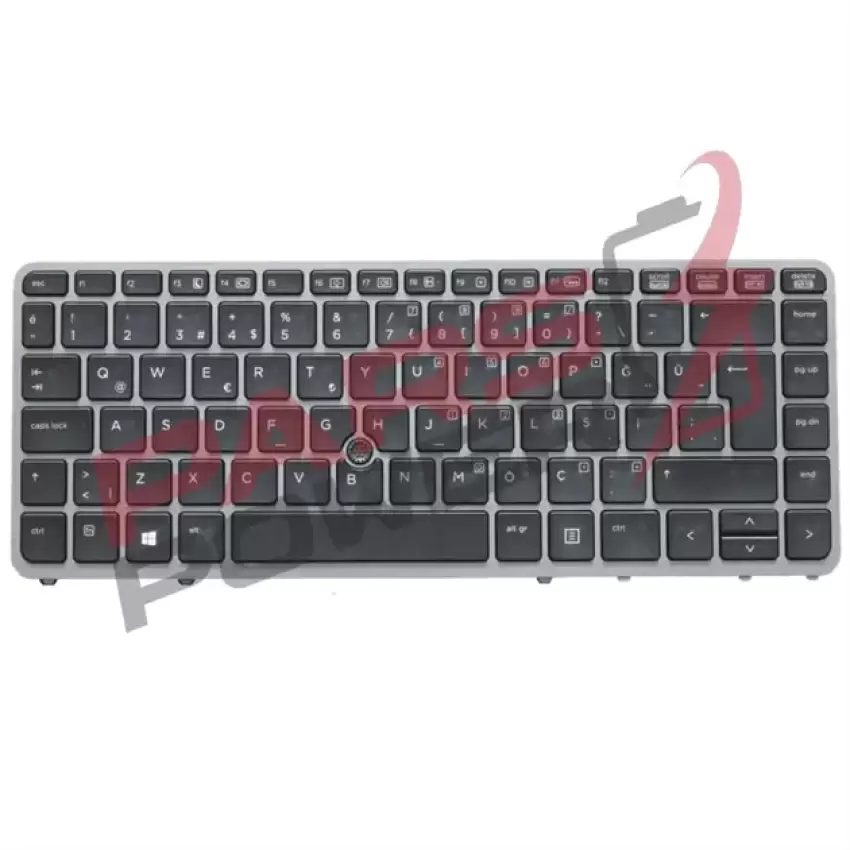 Hp Elitebook 755 G2, 850 G1, 850 G2 Notebook Klavye (Siyah TR)