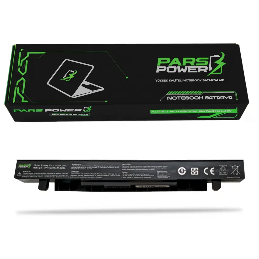 Asus X550VC-XO022H, X550VL Notebook Batarya - Pil (Pars Power)