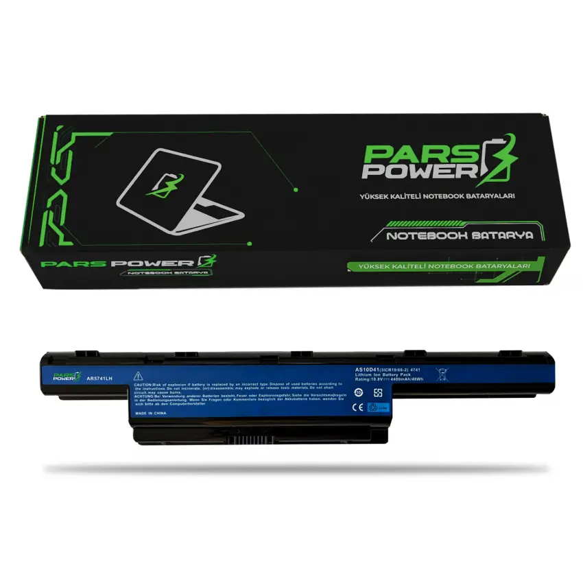 Acer Aspire V3-551G-84504G50Makk (NX.M0FEY.013) Notebook Batarya - Pil (Pars Power)